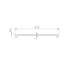 Экран STRETCH-S-50-CEIL-CENTER-40m OPAL (GAMMA50) (Arlight, -) 045462