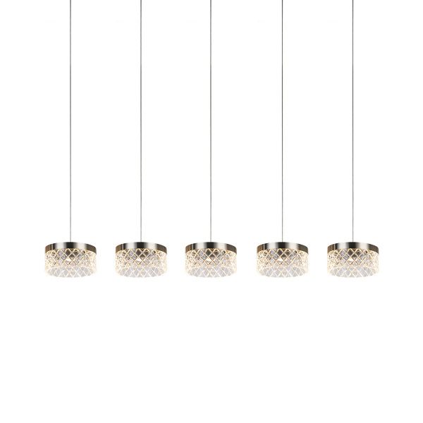 Подвесной светильник MD21020075-5B satin nickel