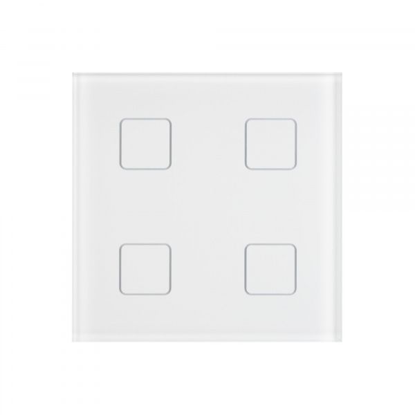 INTELLIGENT ARLIGHT Сенсорная панель DALI-301-11-IN White (BUS/24V, Backlight) (IARL, IP20 Пластик, 5 лет) 046574