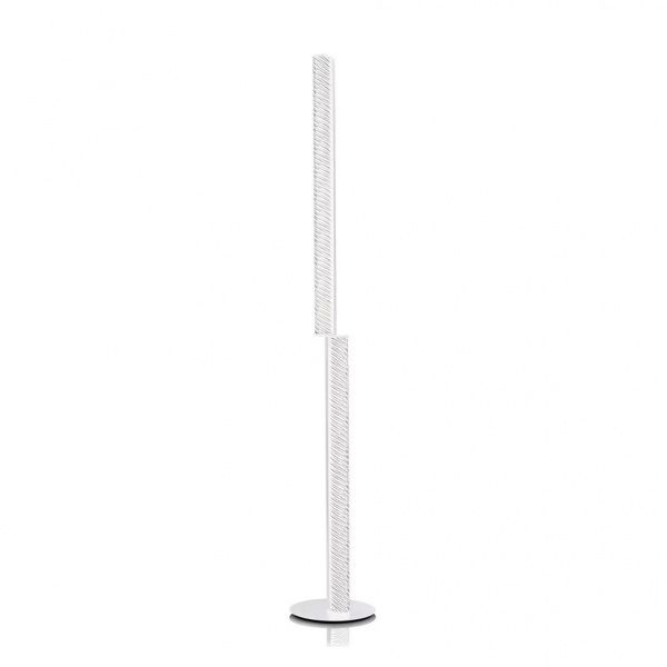 Торшер Modula Twisted light grey/plisse