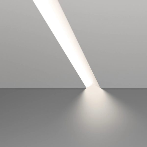 Профиль FANTOM-W45-BEVEL-2000 WHITE (Arlight, Алюминий) 039949