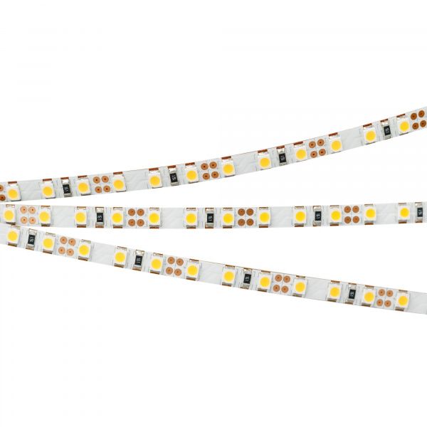 Светодиодная лента RT-A120-5mm 12V Cool 15K (9.6 W/m, IP20, 2835, 5m) (Arlight, 9.6 Вт/м, IP20) 015212(2)
