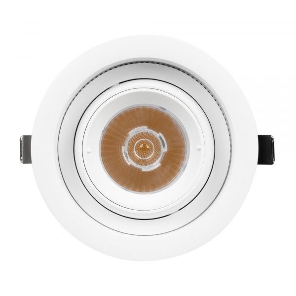 Светильник MS-VORTEX-BUILT-R110-20W Warm3000 (WH-WH, 20 deg, 230V) (Arlight, IP20 Металл, 5 лет) 056565