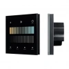 INTELLIGENT ARLIGHT Сенсорная панель SMART-DALI-301-11-1G-4SC-MIX-IN Black (BUS/24V, Touch, 2.4G) (IARL, IP20 Пластик, 5 лет) 046550