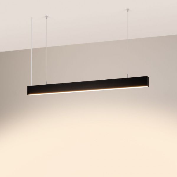 Профиль LINE-S-3667-3000 BLACK  (Arlight, Алюминий) 042903