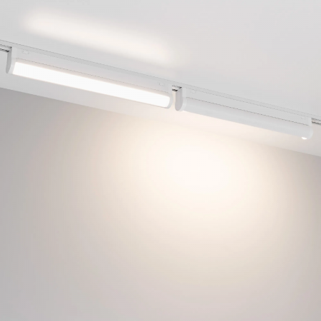 Светильник MAG-VIBE-FLAT-TURN-L305-12W Day4000 (WH, 110 deg, 48V) (Arlight, IP20 Металл, 5 лет) 044450