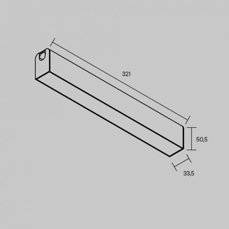 Трековый светильник Technical TR238-1-12W3K-B