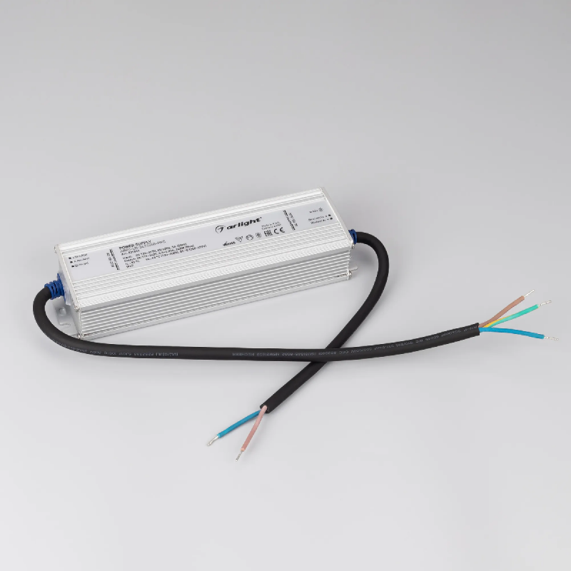 Блок питания ARPJ-LG-3431050-PFC (240W, 171-343V, 0.5-1.05A) (Arlight, IP67 Металл, 5 лет) 039542
