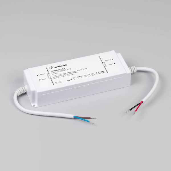 Блок питания ARPJ-SP-423500-PFC (150W, 27-42V, 3.5A) (Arlight, IP67 Пластик, 5 лет) 037273