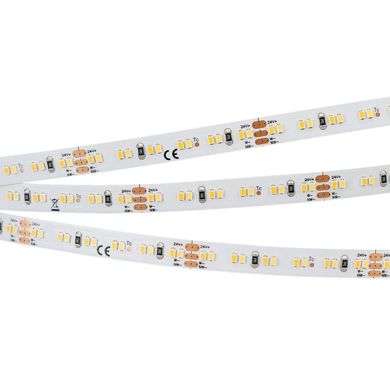 Светодиодная лента MICROLED-M240-8mm 24V White-MIX (19.2 W/m, IP20, 2216, 5m) (Arlight, Изменяемая ЦТ) 024504(2)
