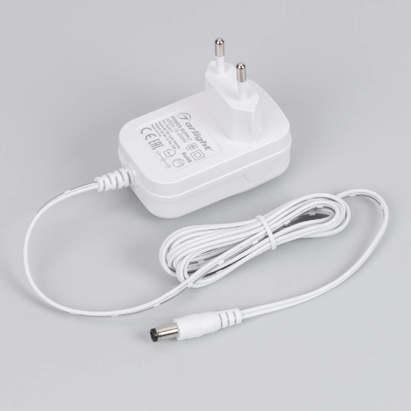 Блок питания ARDV-18-24WW (24V, 0,75A, 18W) (Arlight, Адаптер, 3 года) 040021