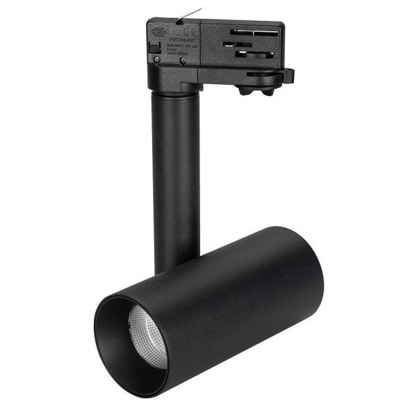 Светильник SP-POLO-TRACK-PIPE-R65-8W Day4000 (BK-BK, 40 deg) (Arlight, IP20 Металл, 3 года) 027482
