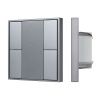 INTELLIGENT ARLIGHT Кнопочная панель DALI-201-23-4K-D2-IN Silver (BUS, Frame) (IARL, IP20 Металл, 3 года) 048223