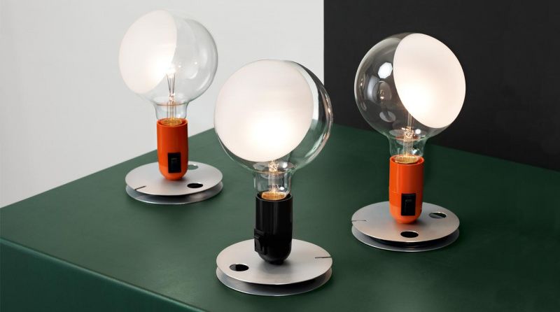 Настольная лампа Flos Lampadina Led Black