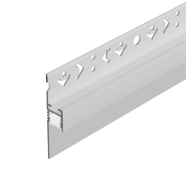 Профиль ARH-PLINTUS-FANTOM-2000 WHITE (Arlight, Алюминий) 034983