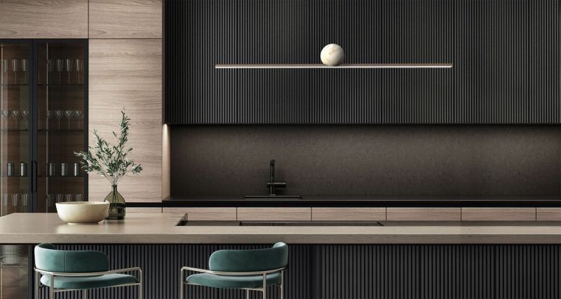 Подвесной светильник Italamp Regolo 8146/S Warm Grey