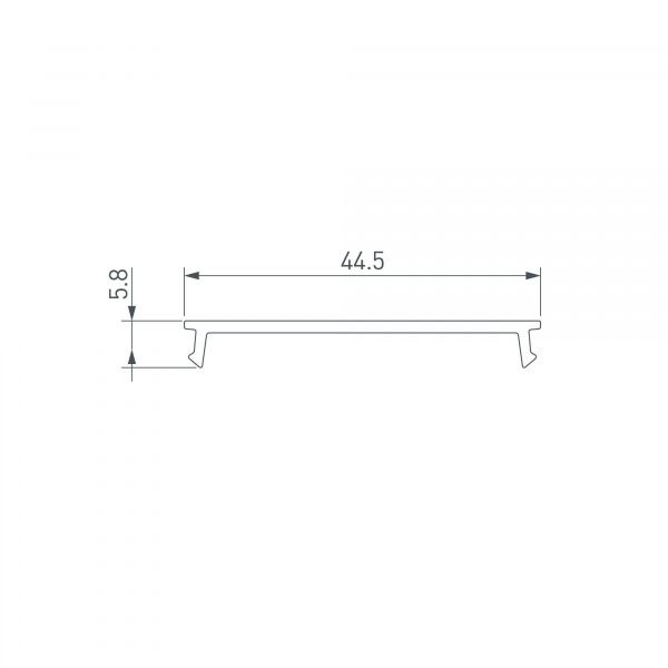 Экран SL-W45-10000 OPAL (Arlight, Пластик) 044640(1)