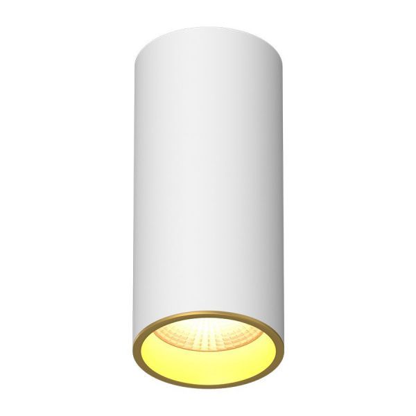 Накладной светодиодный светильник SLC7392/12W White-Gold 4000K