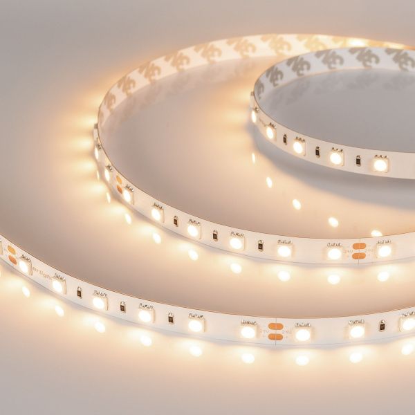 Светодиодная лента RT-B60-10mm 24V Warm2700 (14.4 W/m, IP20, 5m) (Arlight, 14.4 Вт/м, IP20) 008828(3)
