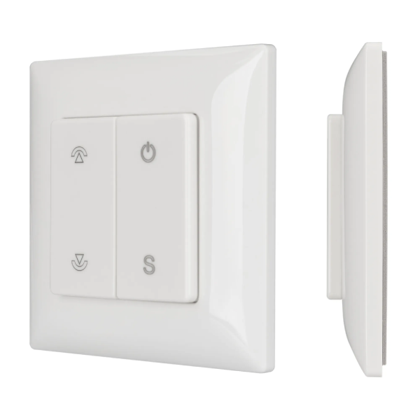 Панель SMART-P46-DIM-P-SUF (3V, 1 зона, Knob, 2.4G) (Arlight, Пластик) 028300