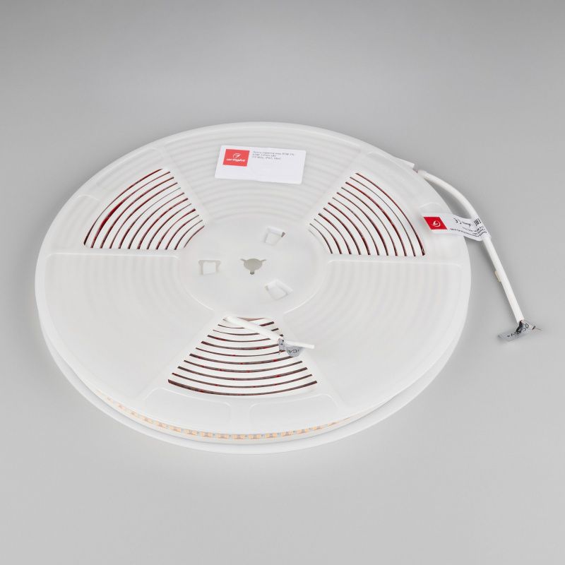 Светодиодная лента герметичная RTW-PS-A180-12mm 48V Warm2400-CX2 (19 W/m, IP67, 10m) (Arlight, CRI>90) 063806