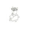 Встраиваемый светильник Wever & Ducre 29039 MINI SUNSET CARRE