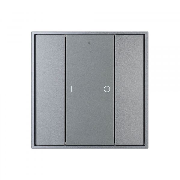 INTELLIGENT ARLIGHT Кнопочная панель DALI-201-23-1G-DIM-DT6-IN Silver (BUS, Frame) (IARL, IP20 Металл, 3 года) 048181