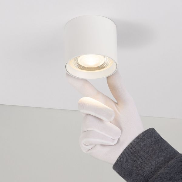 Светильник SP-DICE-R77-10W Warm3000 (WH, 24 deg, 230V) (Arlight, IP54 Металл, 5 лет) 046627