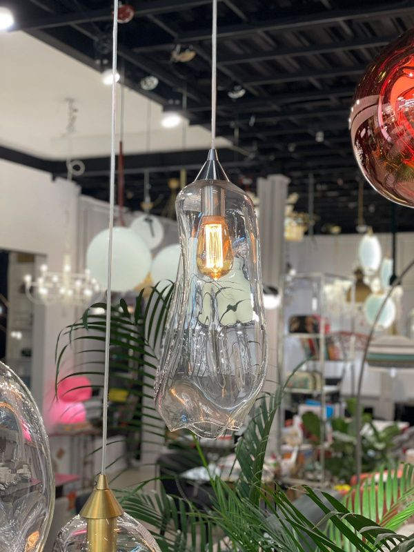 Подвесной светильник Glassburg Tulip Long steel
