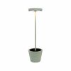 Уличный светильник Zafferano Poldina Reverso Solar L Sage Green