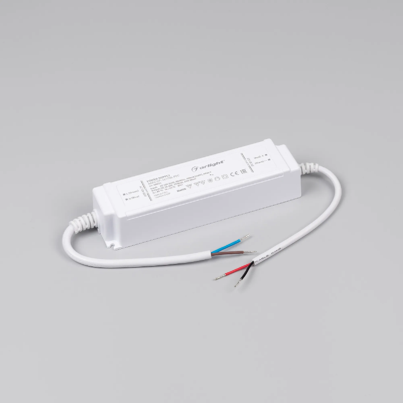 Блок питания ARPJ-SP-341750-PFC (60W, 20-34V, 1.75A) (Arlight, IP67 Пластик, 5 лет) 038621