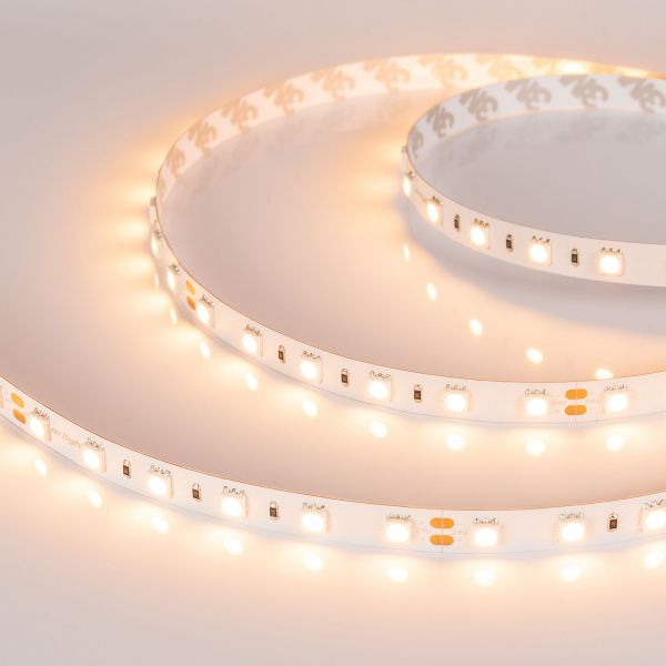 Светодиодная лента RT-B60-10mm 24V Warm2400 (14.4 W/m, IP20, 5060, 5m) (Arlight, 14.4 Вт/м, IP20) 018099(2)