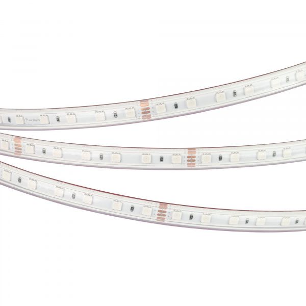Светодиодная лента герметичная RTW-PS-B60-12mm 24V RGB (14.4 W/m, IP67, 5060, 50m) (Arlight, 14.4 Вт/м, IP67) 024587(2)