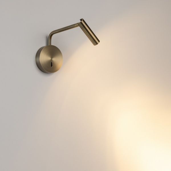 Светильник SP-VERDI-LONG-WALL-3W Warm3000 (BR, 20 deg, 230V) (Arlight, IP20 Металл, 3 года) 058490
