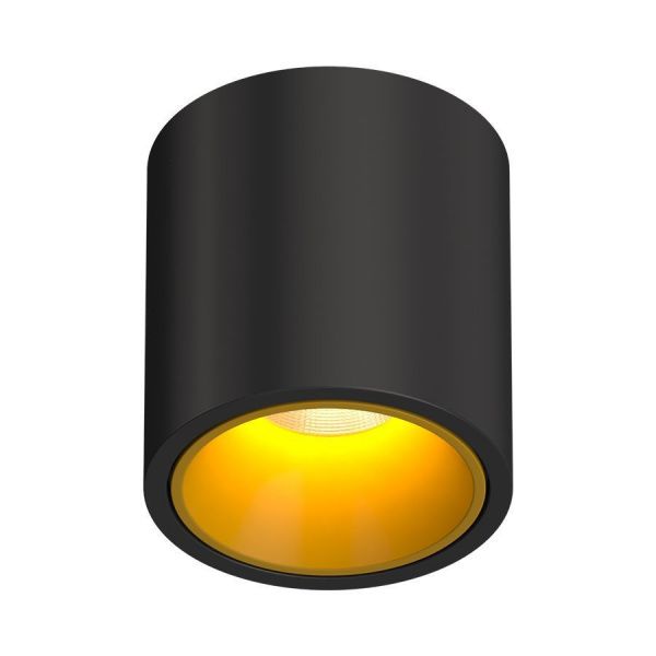 Накладной светодиодный светильник Ledron RINBOK Black-Gold 4000K