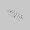 Трековый светильник Technical TR080-4-10WTW-W