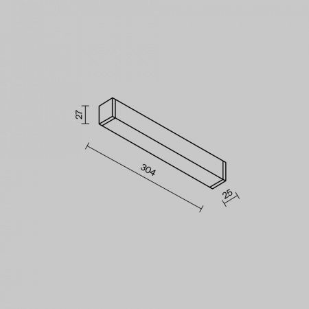 Трековый светильник Technical TR080-4-10WTW-W