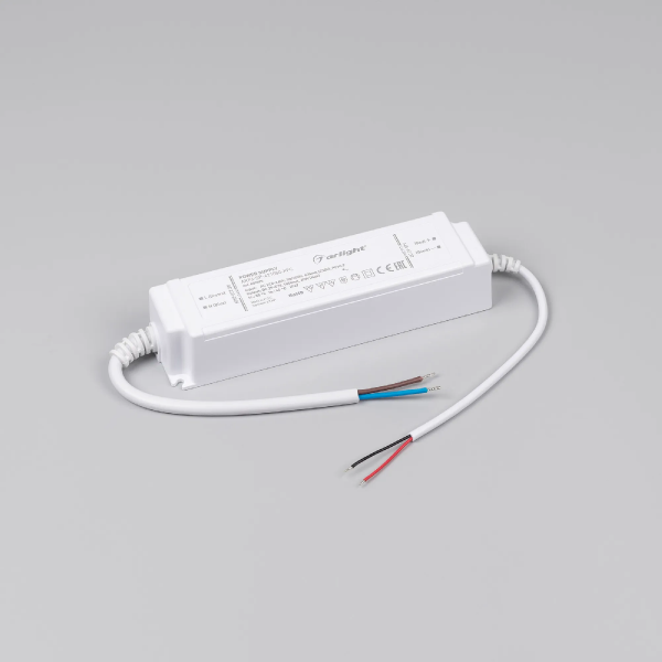 Блок питания ARPJ-SP-421050-PFC (60W, 29-57V, 1.05A) (Arlight, IP67 Пластик, 5 лет) 037890