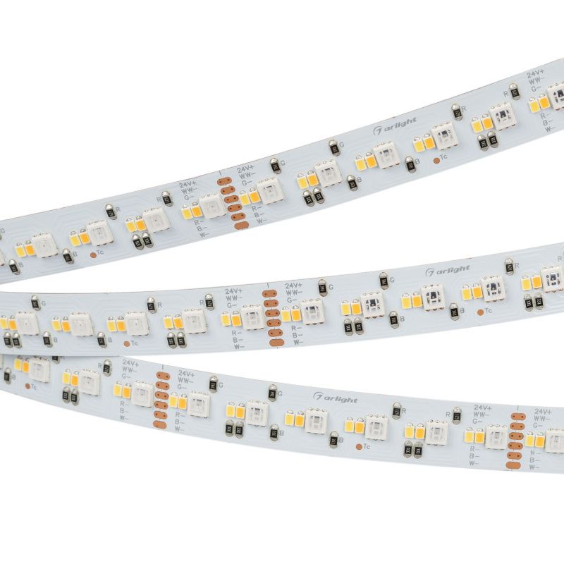 Светодиодная лента RT-GM288-12mm 24V RGBW-MIX (19.2 W/m, IP20, 3838/2216, 5m) (Arlight, RGB-CCT, RGB-MIX, RGB-White MIX) 028258(2)