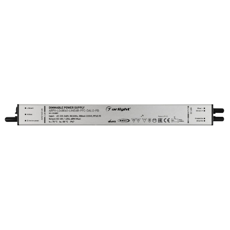 Блок питания Arlight ARPV-LG48060-LINEAR-PFC-DALI2-PD
