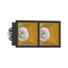 Встраиваемый светодиодный светильник Ledron RISE KIT 2 LED 4000K Black-Gold
