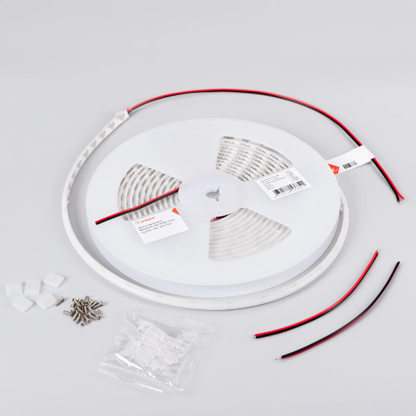 Светодиодная лента герметичная MICROLED-PW-M288-10mm 24V Day4000 (12 W/m, IP66, 2216, 5m) (Arlight, 5 лет) 046751