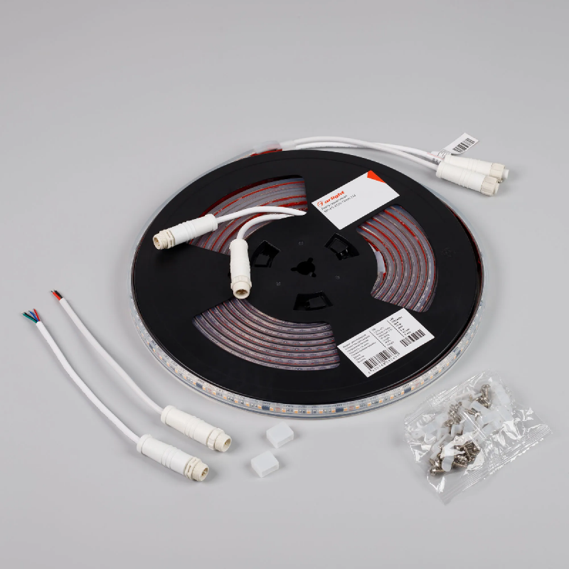 Светодиодная лента герметичная SPI-PS-A120-12mm 24V Day4000-PX6-BPT (11 W/m, IP67, 2835, 5m) (Arlight, бегущий огонь) 049446