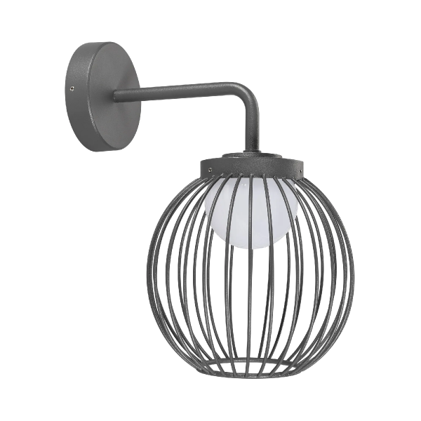 Светильник LGD-PEARL-WALL-7W Warm3000 (GR, 164 deg, 230V) (Arlight, IP65 Металл, 3 года) 029973