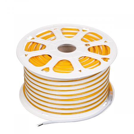 Гибкий неон ARL-NEON-1608YH-SIDE 24V Yellow (Arlight, 6 Вт/м, IP65) 030879