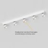 Накладной поворотный светодиодный светильник Ledron SAGITONY E5 S75 Dim White 3000K