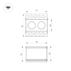 Светильник MS-ORIENT-BUILT-TRIMLESS-TC-S38x67-5W Day4000 (WH-BK, 30 deg, 230V) (Arlight, IP20 Металл, 5 лет) 032228