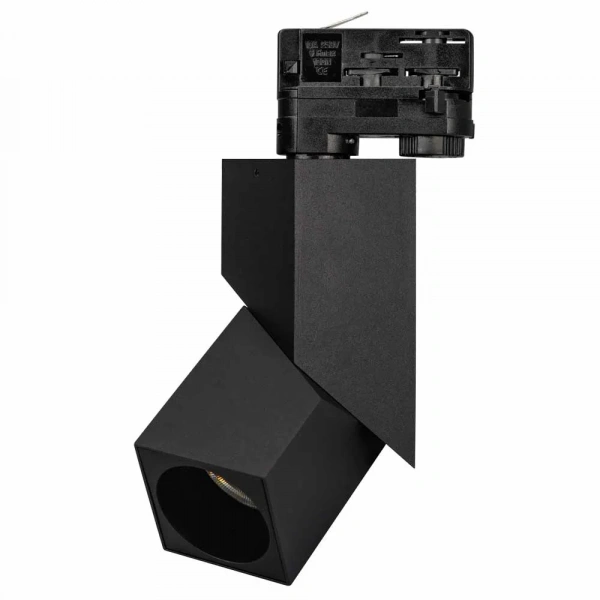 Светильник LGD-TWIST-TRACK-4TR-S60x60-12W Warm3000 (BK, 30 deg) (Arlight, IP40 Металл, 3 года) 026468(1)