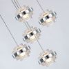 Подвесной светильник MD22030002-5A chrome/clear