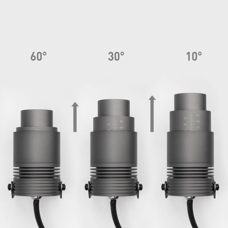Светильник ALT-RAY-ZOOM-R61-12W Warm3000 (DG, 10-60 deg, 230V) (Arlight, IP67 Металл, 3 года) 026447(2)